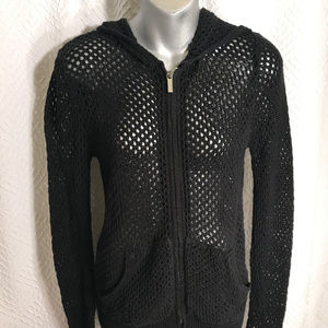 MIchael Kors Netted Hoodie